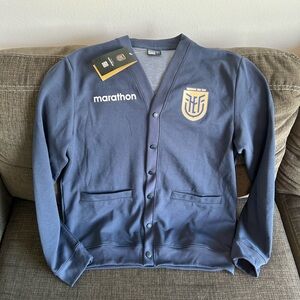 Marathon Authentic Ecuador National Team Soccer Pre Match Sweater Men’s Sz: M